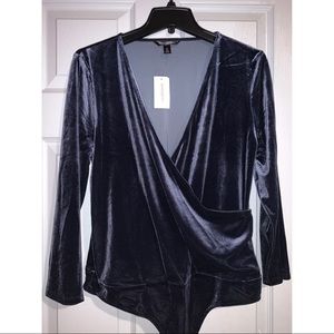Banana Republic Velvet Bodysuit